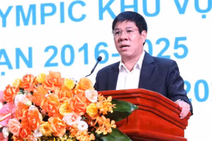 Ông Huỳnh Văn Chương, Cục trưởng Cục Quản lý chất lượng (Bộ GD&ĐT).