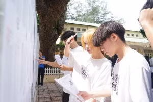 Thí sinh thi tốt nghiệp THPT năm 2024. Ảnh: Xuân Phú.