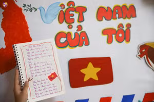 Học sinh Olympia sáng tác thơ về chủ đề “Việt Nam trong tôi”. 