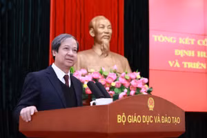 Bộ trưởng Nguyễn Kim Sơn phát biểu kết luận Hội nghị.