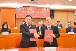 Trường ĐH FPT và Asia University ký thoả thuận hợp tác.