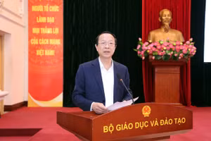 Thứ trưởng Phạm Ngọc Thưởng kết luận hội nghị. Ảnh: Trần Hiệp.