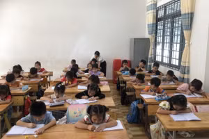 Học sinh Thái Bình tựu trường ngày 29/8, lớp 1 tựu trường 22/8