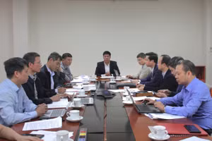 Ông Huỳnh Văn Chương - Cục trưởng Cục Quản lý chất lượng, Phó Trưởng ban thường trực Ban Chỉ đạo chủ trì cuộc họp.