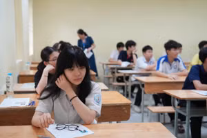 Thí sinh dự thi tốt nghiệp THPT năm 2025. Ảnh: Xuân Phú.