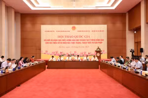 Quang cảnh hội thảo.