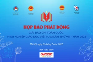 Phát động Giải báo chí toàn quốc ‘Vì sự nghiệp Giáo dục Việt Nam’ năm 2025