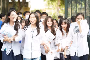 Thí sinh thi tốt nghiệp THPT năm 2024. Ảnh: Xuân Phú.