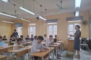 Thí sinh dự thi tốt nghiệp THPT 2026.