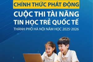 Phát động thi tài năng tin học trẻ quốc tế cho học sinh Hà Nội