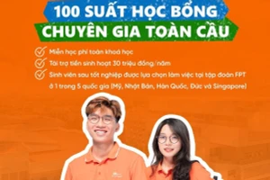 100 suất học bổng chuyên gia toàn cầu sẽ được dành để trao trong mùa đầu tiên.