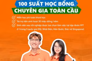 100 suất học bổng chuyên gia toàn cầu sẽ được dành để trao trong mùa đầu tiên.