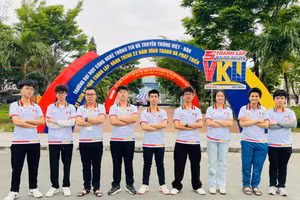 Đội tuyển Trường THPT Chuyên Nguyễn Trãi (Hải Dương) dự chung kết Kỳ thi Olympic Tin học miền Trung và Tây Nguyên lần thứ VI, năm 2025. 