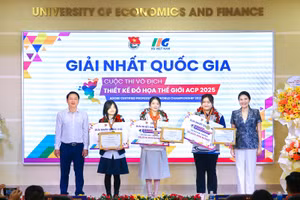 Trao 3 giải nhất vòng chung kết quốc gia ACP 2025.