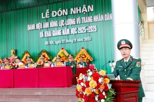 Trung tướng, GS.TS Phan Tùng Sơn chủ trì Lễ đón nhận danh hiệu Anh hùng Lực lượng vũ trang nhân dân và khai giảng năm học 2025-2026.
