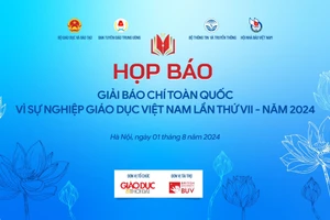 Khởi động Giải báo chí toàn quốc Vì sự nghiệp Giáo dục Việt Nam năm 2024