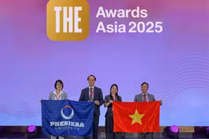 ĐH Phenikaa lọt TOP 8 giải thưởng THE Awards Asia 2025.
