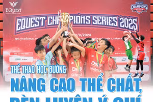 Thể thao học đường: Nâng cao thể chất, rèn luyện ý chí