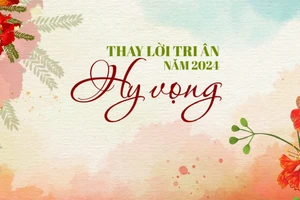 Thay lời tri ân 2024 - Hy vọng