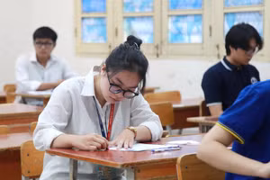 Thí sinh thi tốt nghiệp THPT năm 2024.