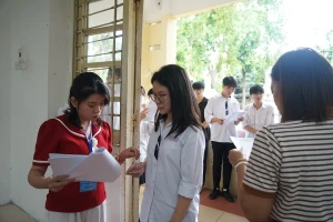 Trước giờ thi tốt nghiệp THPT năm 2024. Ảnh: Xuân Phú.
