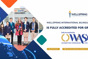 Trường học song ngữ tại Hà Nội được công nhận kiểm định quốc tế toàn diện WASC