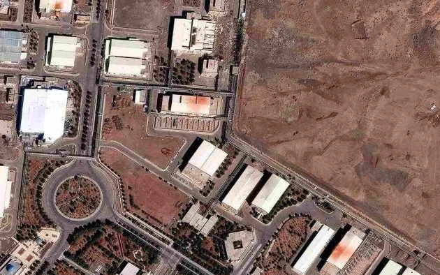 Cơ sở hạt nhân Natanz của Iran bị Mỹ-Israel tấn công, ngày 21/3/2026.