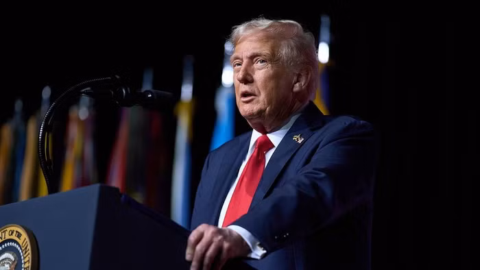 Tổng thống Mỹ Donald Trump.