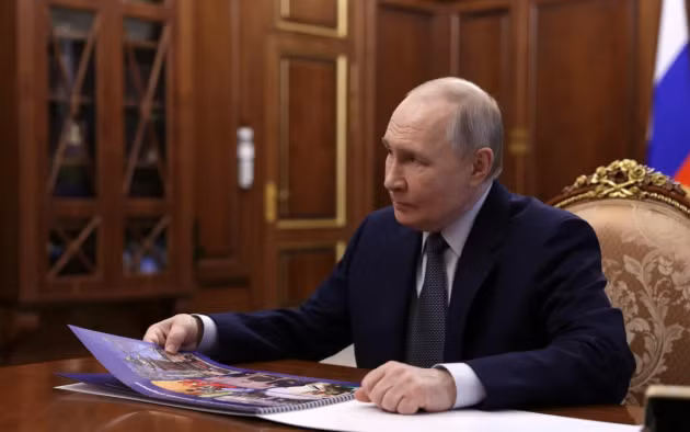Tổng thống Nga Vladimir Putin.