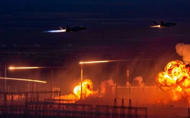 Mỹ-Israel phát động cuộc tấn công quy mô lớn vào lưới điện Iran, ngày 23/2/2026.