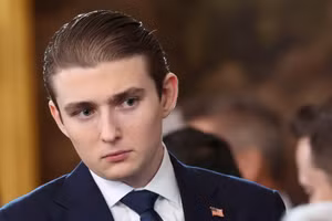 Barron Trump - con trai út của Tổng thống Mỹ Donald Trump.