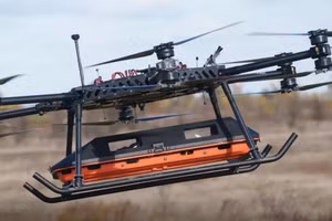 UAV sơ tán hạng nặng của Ukraine.