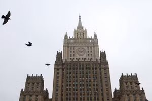 Trụ sở Bộ Ngoại giao Nga ở Moscow.