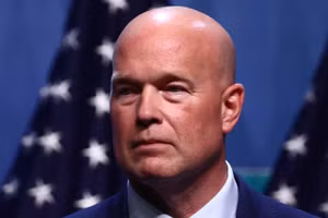 Đặc phái viên Mỹ tại NATO Matthew Whitaker.