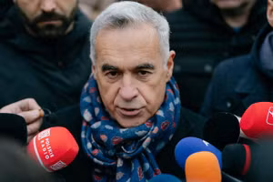 Ông Calin Georgescu, ứng cử viên hàng đầu trong cuộc bầu cử tổng thống Romania bị hủy bỏ năm ngoái.