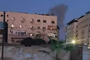 Israel dội bom trung tâm tình báo Hezbollah tại Syria, ngày 4/11/2024.