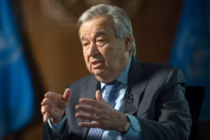 Tổng Thư ký LHQ Antonio Guterres.