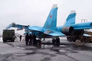 Chiến đấu cơ Su-34 của Nga.