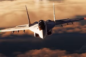 Chiến đấu cơ MiG-29 Fulcrum của Không quân Ukraine.
