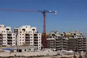 Một khu định cư của Israel tại Bờ Tây.