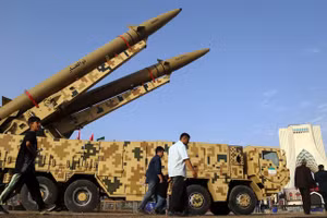 Tên lửa đạn đạo của IRGC.
