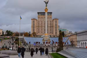 Thành phố Kiev của Ukraine.