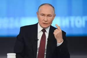 Tổng thống Nga Vladimir Putin.