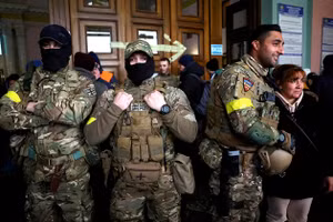 Lính đánh thuê nước ngoài tham chiến ở Ukraine.