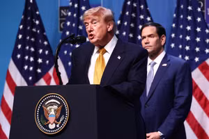 Tổng thống Mỹ Donald Trump.