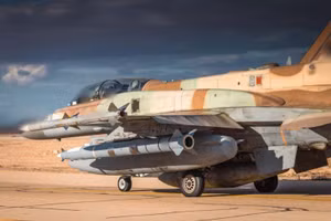 Chiến đấu cơ F-16 của Israel.
