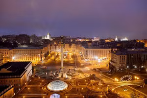 Thủ đô Kiev của Ukraine.
