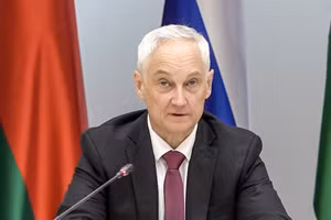 Bộ trưởng Quốc phòng Nga Andrey Belousov.