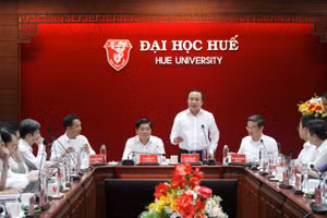 Bộ KH&CN làm việc với Đại học Huế và TP Huế về phát triển khoa học, công nghệ, đổi mới sáng tạo và chuyển đổi số. (Ảnh: Đại Dương)