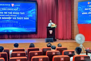 Hội thảo khoa học “Ứng dụng Trí tuệ nhân tạo trong khối ngành Nông, Lâm nghiệp và Thủy sản” do Bộ GD&ĐT tổ chức tại Đại học Huế.